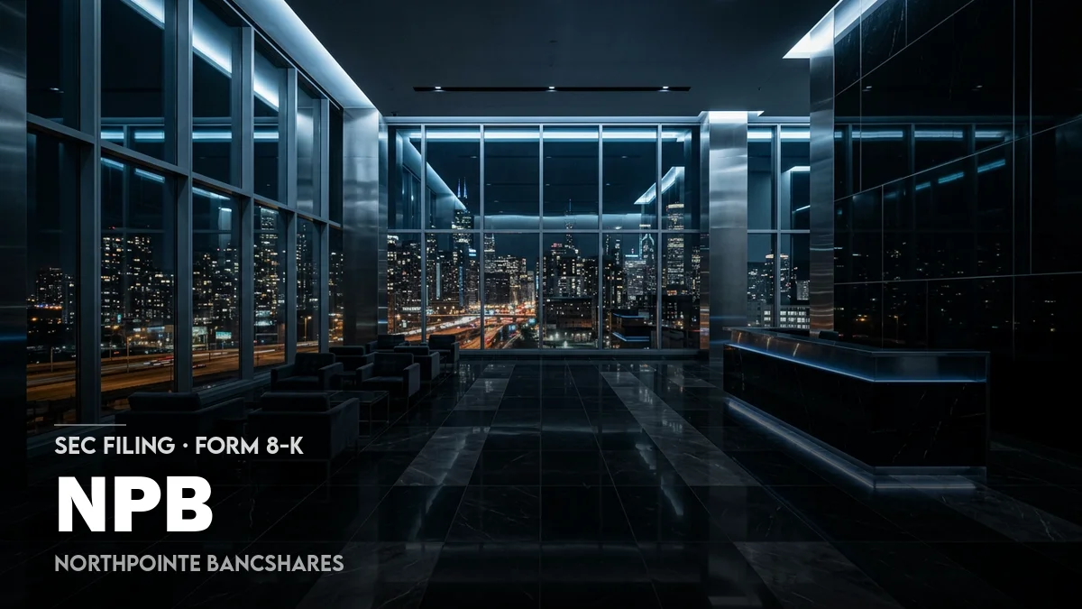 Northpointe Bancshares details 2026 board retirements | NPB SEC Filing