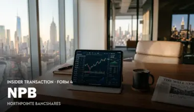 Northpointe director trust sells 57,619 shares at $17.55