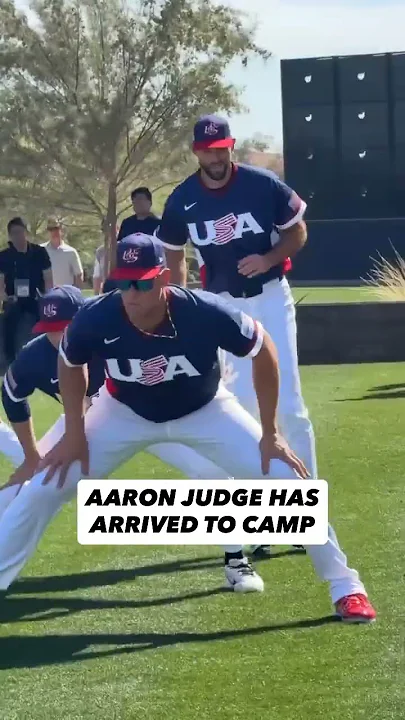 The captain has shown up to camp 🫡🇺🇸 #wbc #baseball #usa - YouTube