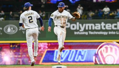 New-Look Joey Ortiz Shines With His Bat and His Arm - Brewers