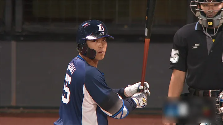 Saitama Seibu Lions Lions player Yuta Nakamitsu © Pacific League TV