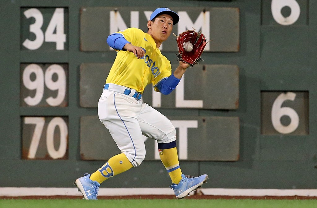 Updated plan for Red Sox OF includes unexpected role for Masataka Yoshida