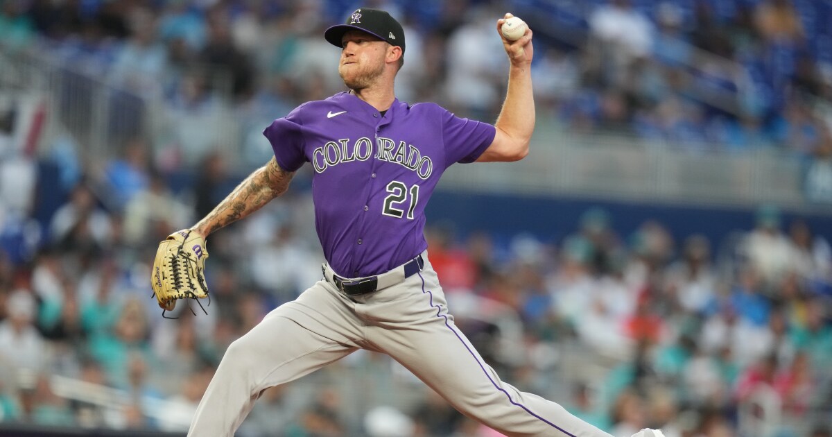 Sanoja's 3 hits and Alcantara's solid start help Marlins beat Rockies 2-1