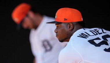 Framber Valdez throws 3 scoreless innings in spring debut for the Detroit Tigers