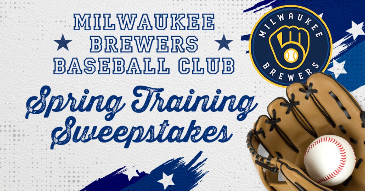WIN a family four-pack of tickets to a Milwaukee Brewers Spring Training game!