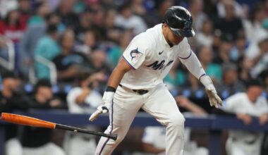 Sanoja's 3 hits and Alcantara's solid start help Marlins beat Rockies 2-1 Friday