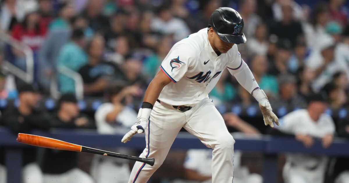 Sanoja's 3 hits and Alcantara's solid start help Marlins beat Rockies 2-1 Friday