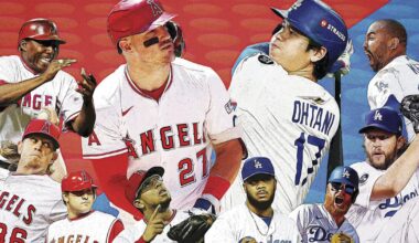 Who are the best Dodgers and Angels of the first quarter century?