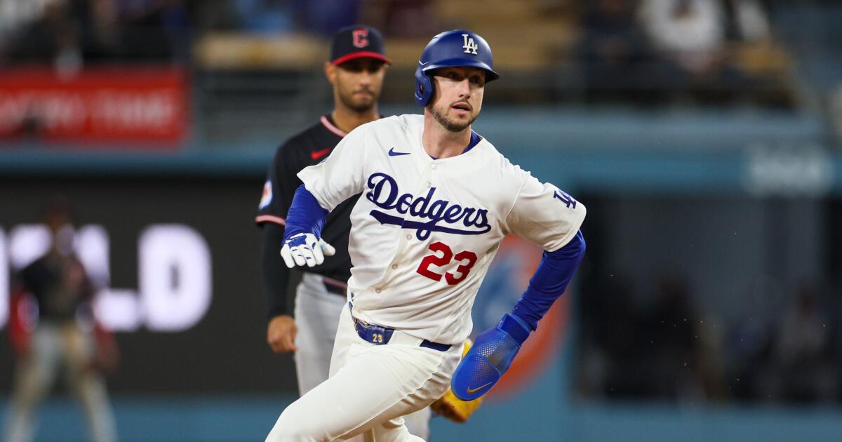 Dodgers struggle at the plate and suffer first loss of season