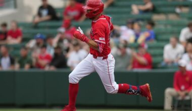 Angels release utilityman Chris Taylor, reliever Hunter Strickland