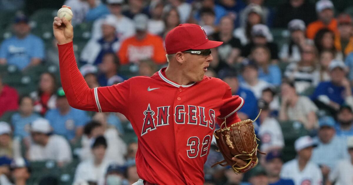 Ryan Johnson struggles to hold back Chicago Cubs in Angels' loss