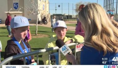 Come with KSHB 41's Lindsay Shively to her first Royals Spring Training game!