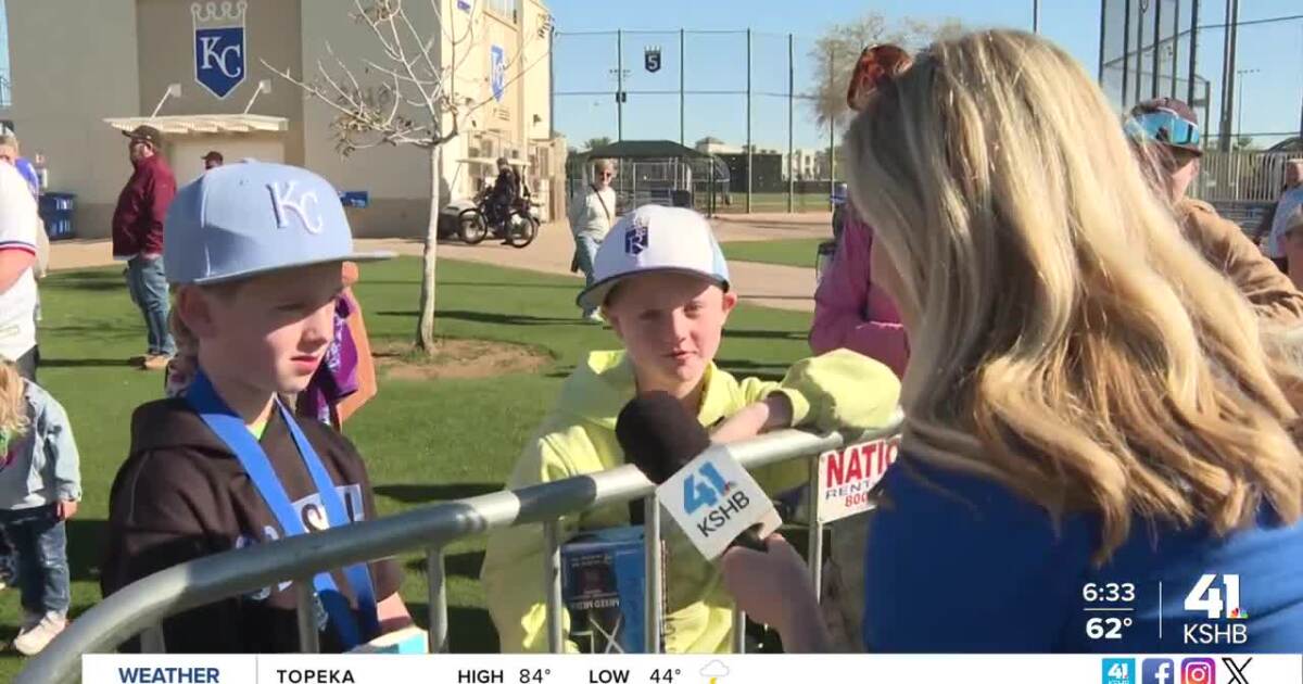 Come with KSHB 41's Lindsay Shively to her first Royals Spring Training game!
