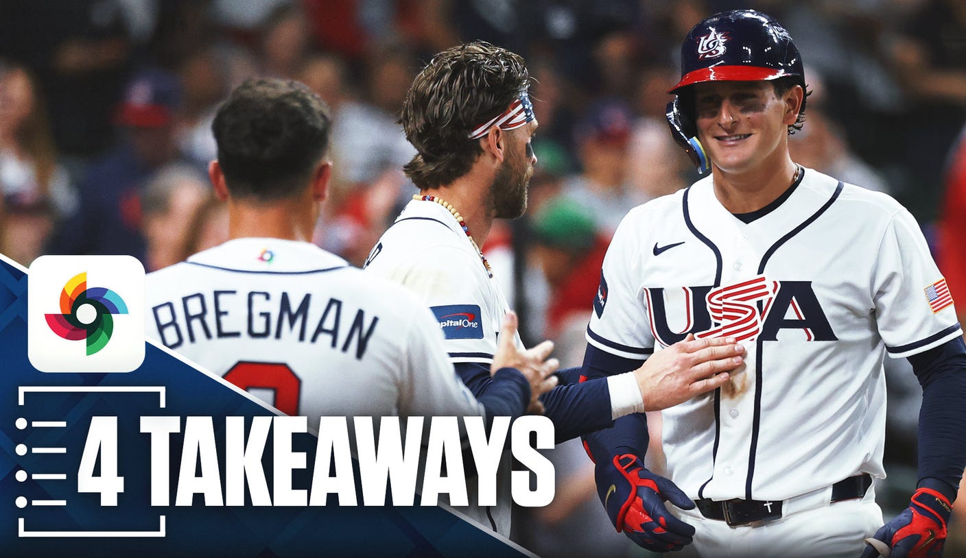 4 Takeaways From USA's World Baseball Classic Win Over Mexico