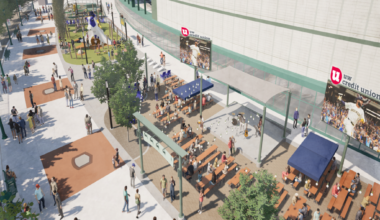 Brewers reveal outdoor plaza space to open in June