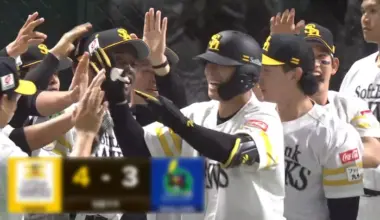 Fukuoka Softbank Hawks player Takahashi Ryukei © Pacific League TV