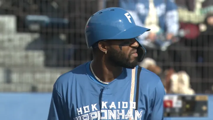 Hokkaido Nippon-Ham Fighters player Castro © Pacific League TV