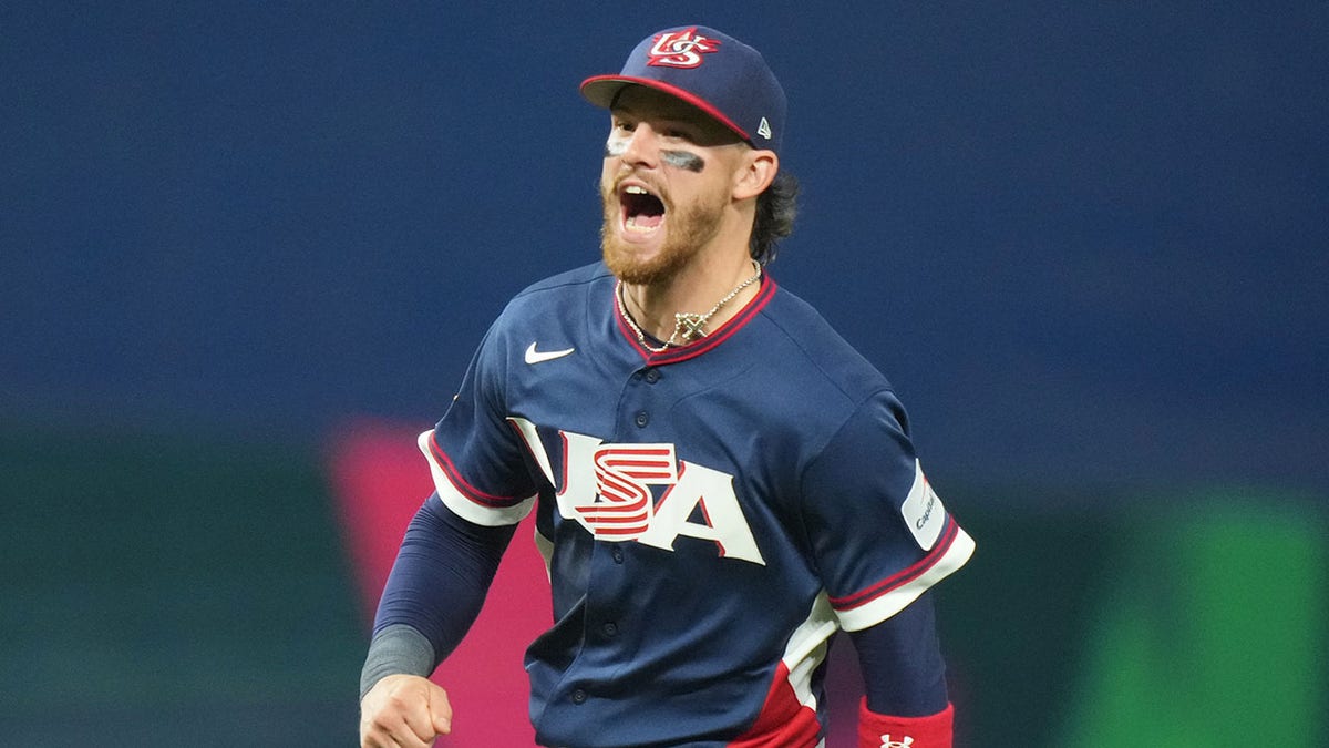 Bobby Witt Jr in the semis of the WBC