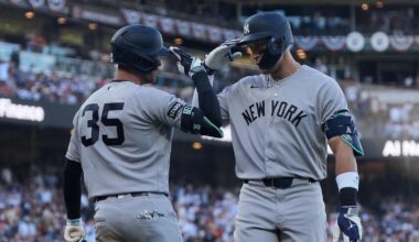 Aaron Judge hits 2nd home run in 2 games as Yankees beat Giants 3-1 to complete series sweep
