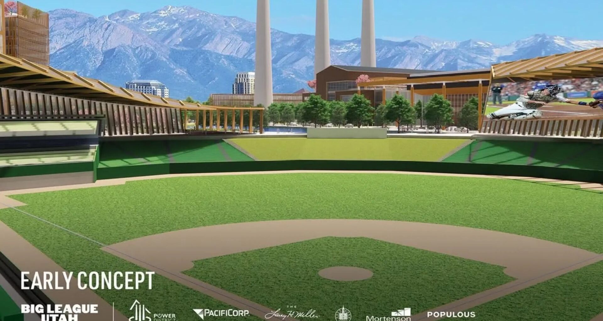 $3.5bn ballpark proposed as sports-mad city takes lead in MLB expansion race