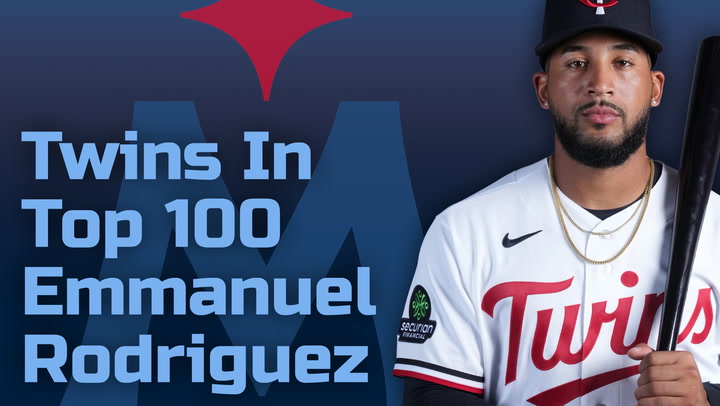 Twins In The Top 100: Emmanuel Rodriguez - Minnesota Twins Minor League Videos