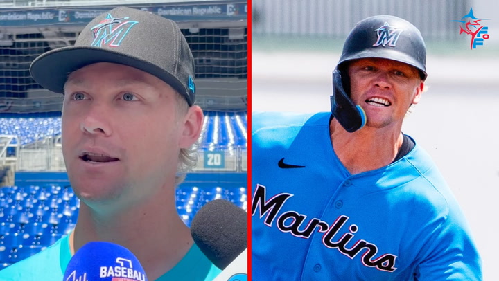 Kyle Stowers (hamstring strain) resumes baseball activities - Miami Marlins Videos