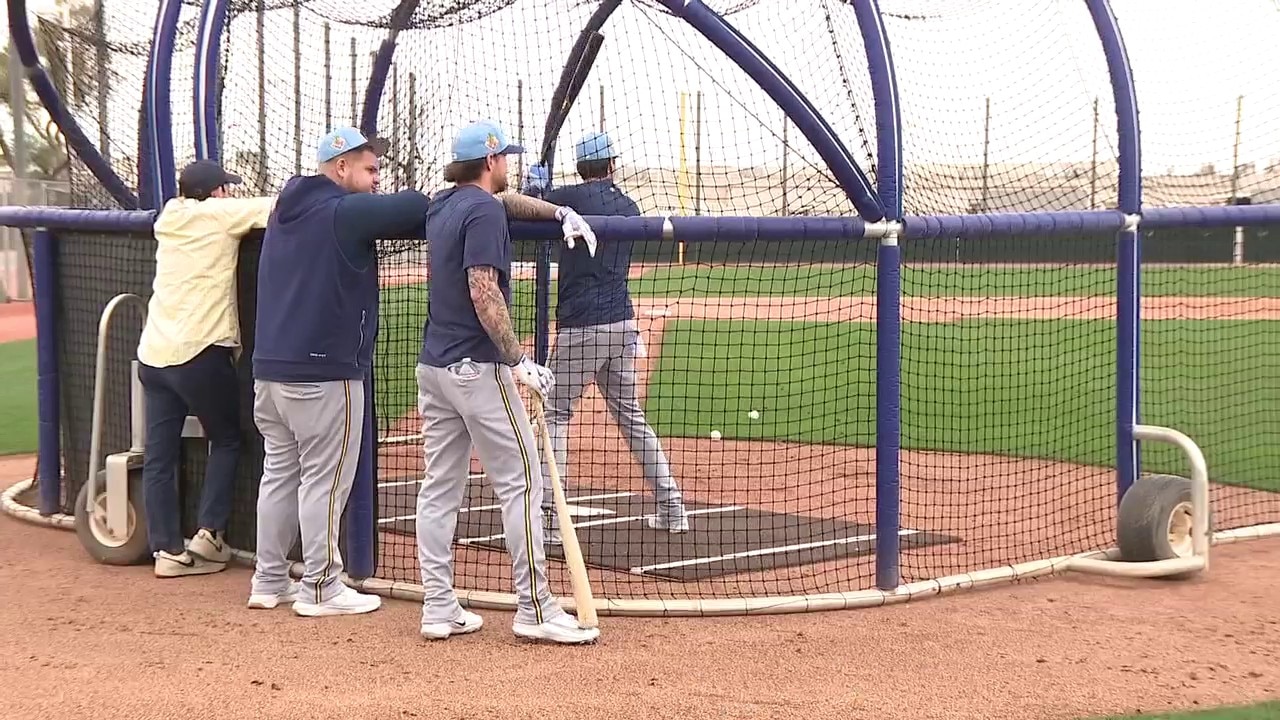 Former Brewer Daniel Vogelbach returns as hitting coach