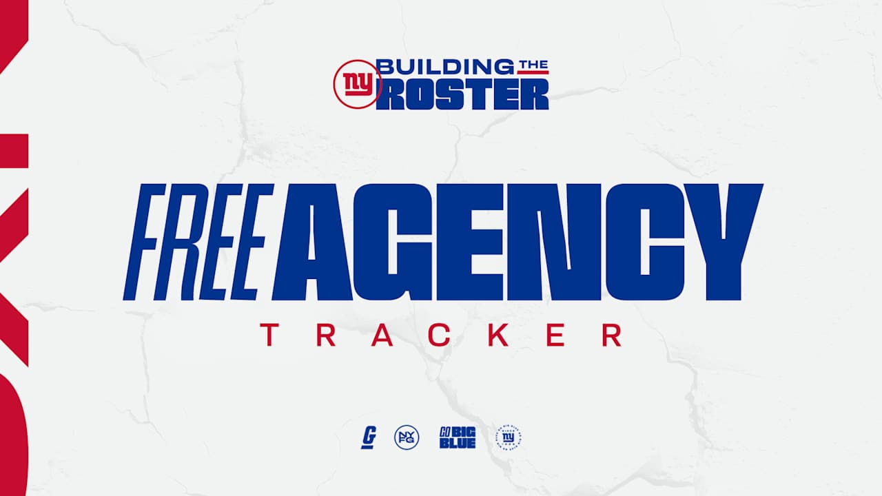 2026 New York Giants Free Agency Tracker