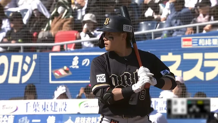 Orix The Buffaloes player Yusuke Mugitani © Pacific League TV