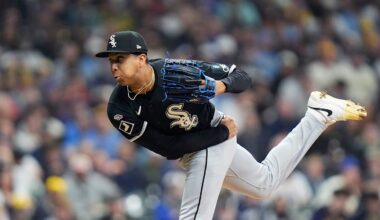 Chicago White Sox pitcher Jedixson Paez (63) pitches during the sixth inning of the Opening Day game against the Milwaukee Brewers on Thursday March 26, 2026 at American Family Field in Milwaukee, Wisconsin.