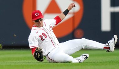 Cincinnati Reds center fielder TJ Friedl.