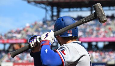 Rangers’ Brandon Nimmo Explains Origins of On-Deck Sledgehammer