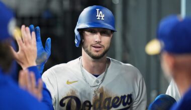 Los Angeles Dodgers outfielder Kyle Tucker.