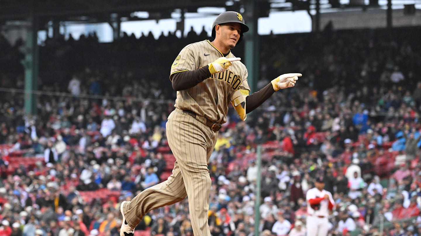 Padres' Manny Machado Addresses Viral Kicking Incident During Red Sox Game