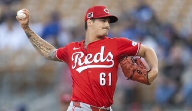 Cincinnati Reds pitcher Chase Petty