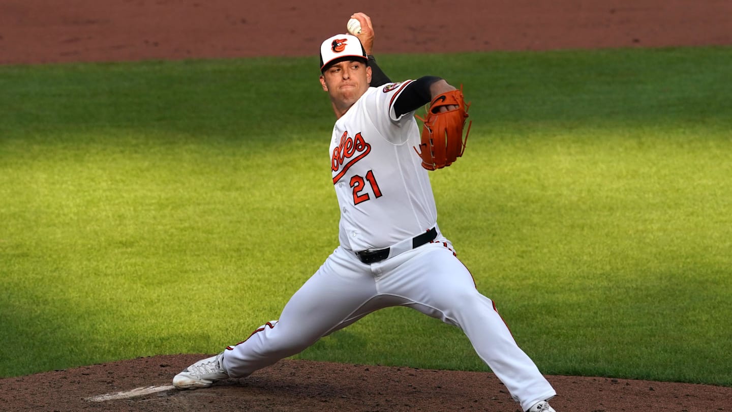Baltimore Orioles pitcher Ryan Helsley.