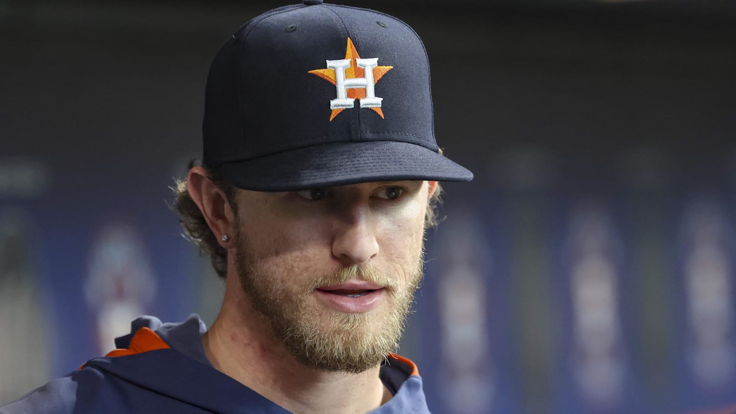Sep 3, 2025; Houston, Texas, USA; Houston Astros relief pitcher Josh Hader walks in the dugout before the game against the New York Yankees at Daikin Park. Mandatory Credit: Troy Taormina-Imagn Images