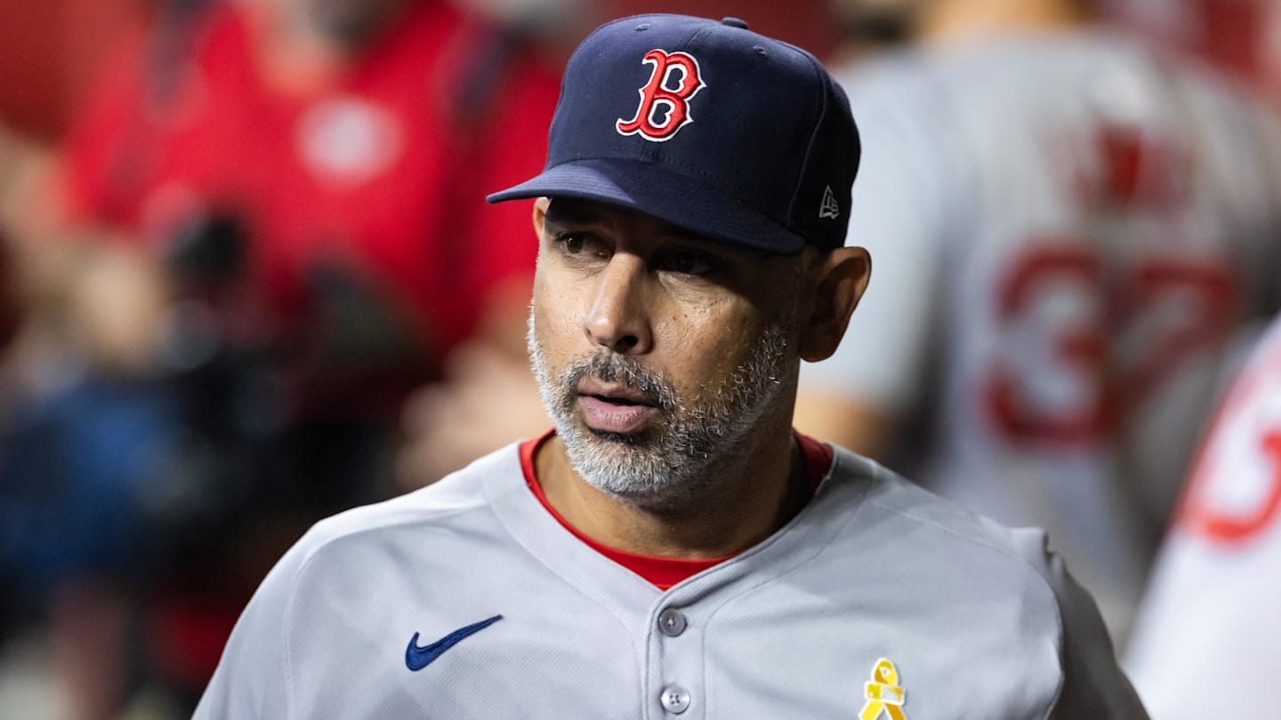 Boston Red Sox manager Alex Cora.