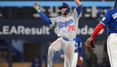 Dodgers Lineup vs Mets: Hyeseong Kim and Alex Freeland Out, Santiago Espinal Starting