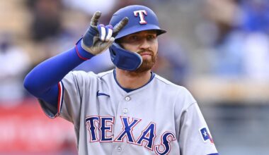 How Brandon Nimmo Has Sneakily Become the Most Consistent Rangers Hitter