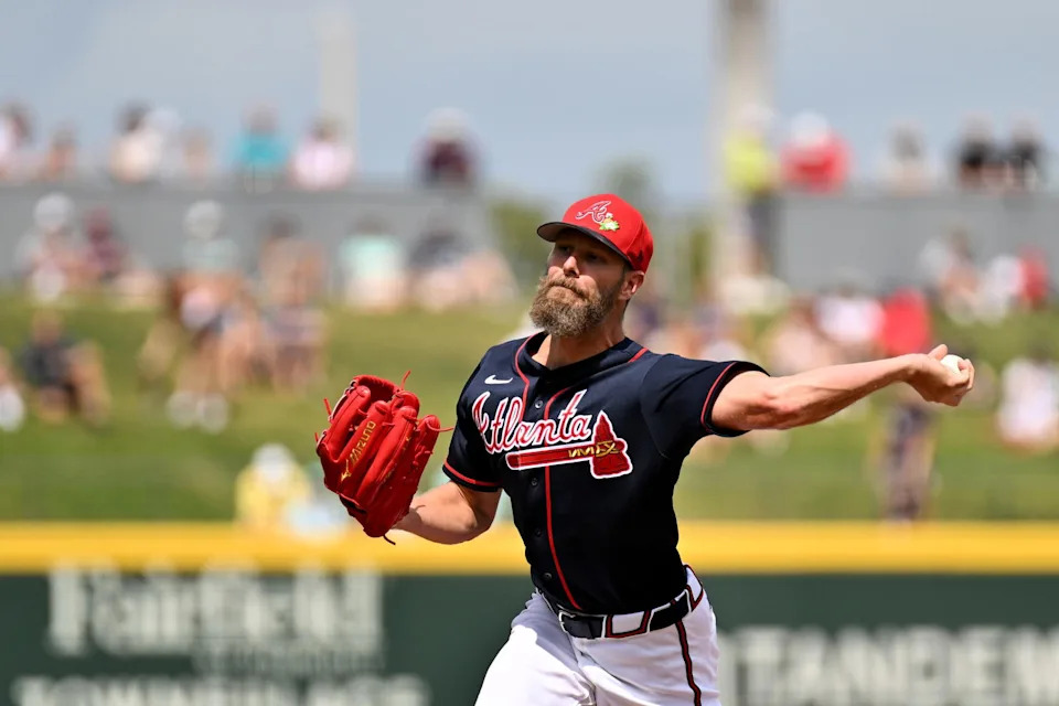 Atlanta Braves starting pitcher Chris Sale (51). © Jonathan Dyer-Imagn Images