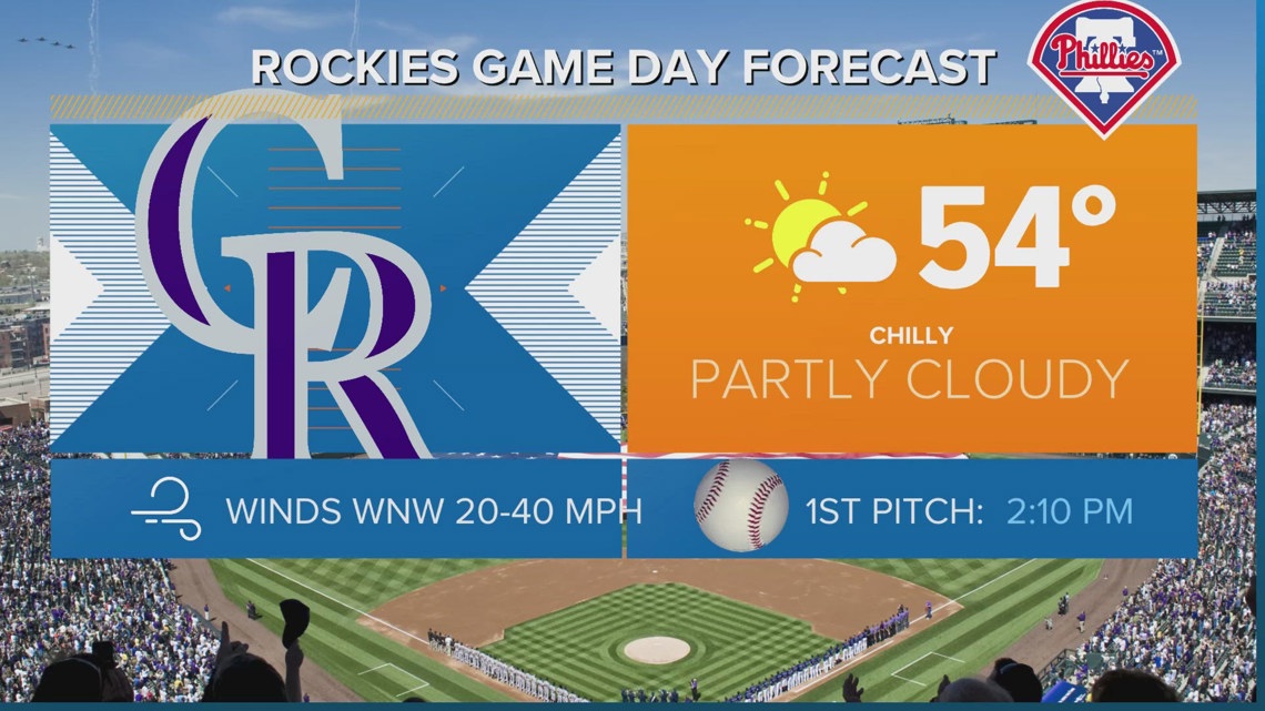 Winds pick up at Coors Field ahead of Rockies' home opener