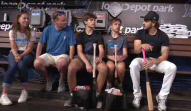 Marlins invite North Carolina father fighting colon cancer to throw first pitch against Reds - WSVN 7News | Miami News, Weather, Sports