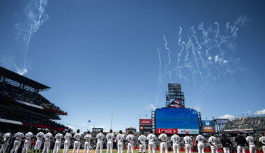 PHOTOS: Rockies take on the Phillies in Their First Home Game of the Season