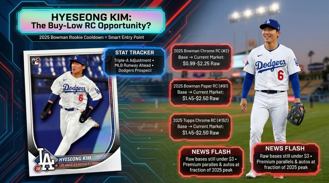 Return of Hyeseong Kim to the L.A. Dodgers: A Buy-Low Card Opportunity?