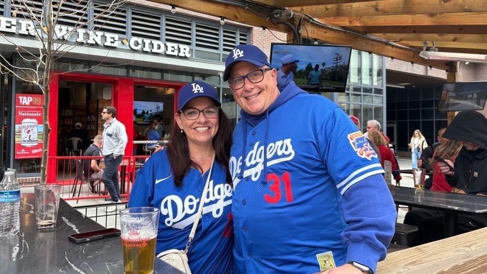 Over 40,000 fans showed up for the Nationals 2026 sold out Home Opener against the Los Angeles Dodgers. April 3, 2026 (Jade Lawson.7News) 