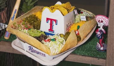 Texas Rangers roll out wearable nacho sombrero ahead of home opener