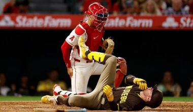 San Diego Padres star Jake Cronenworth suffered a terrifying moment during Saturday's game