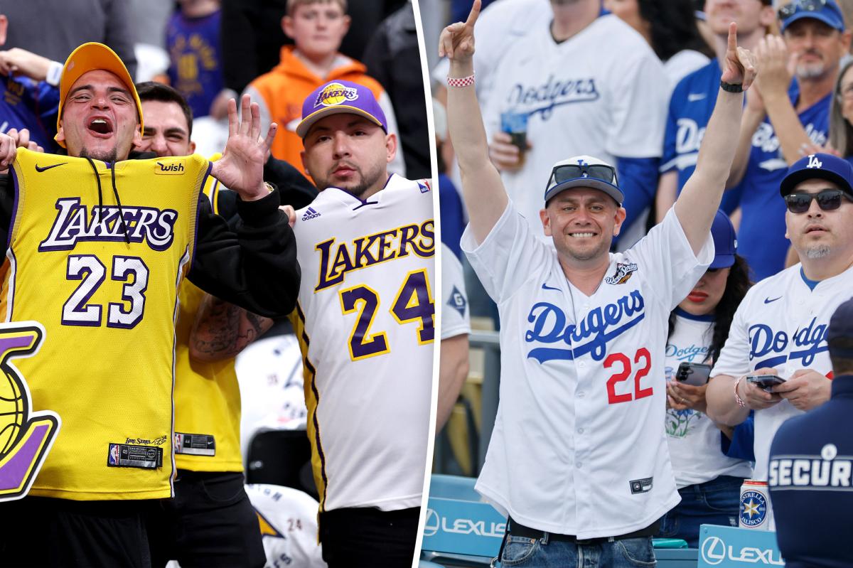 Dodgers more popular in LA than Lakers: survey