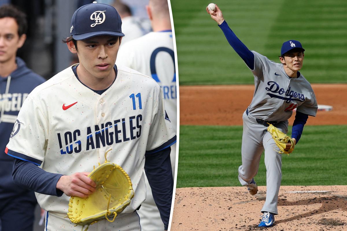 Dodgers' Roki Sasaki has abandoned search for his old self